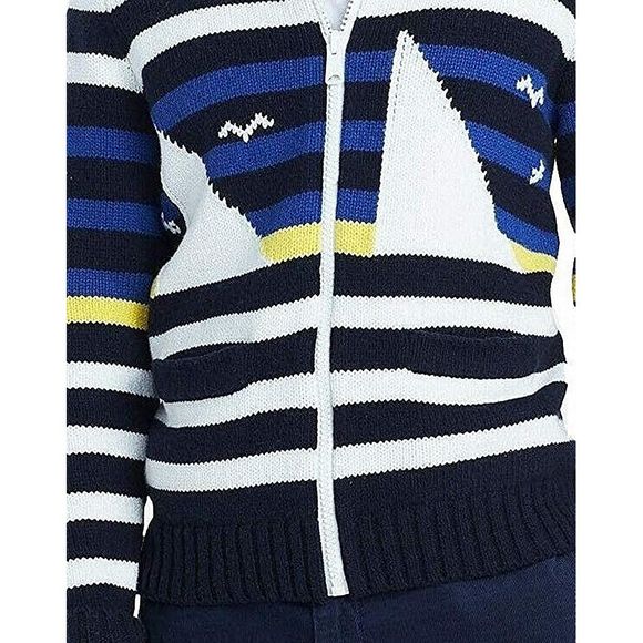 Tommy Hilfiger Spell out Sweater Cardigan XL NEW - Picture 3 of 3